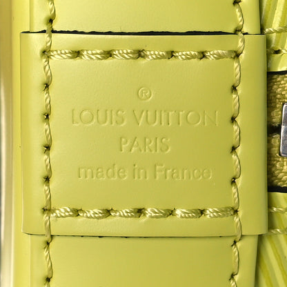 Louis Vuitton Epi Jacquard Alma BB Yellow Citron 6 of 8