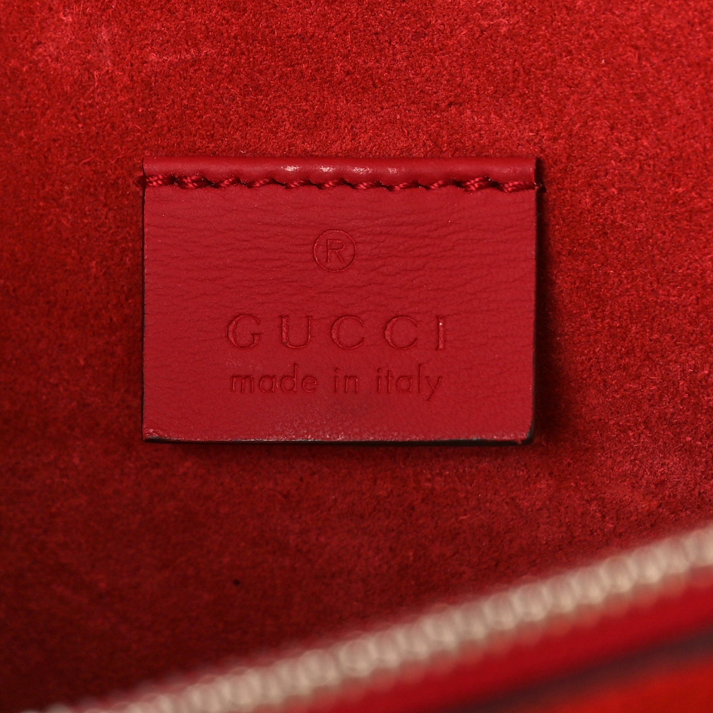 GG Supreme Monogram Small Dionysus Shoulder Bag Red