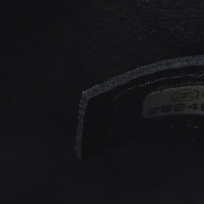 Chanel Caviar Deauville Drawstring Bucket Bag Black 6 of 9