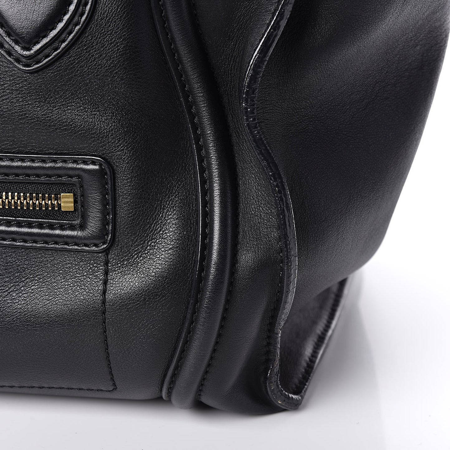 Smooth Calfskin Mini Luggage Black