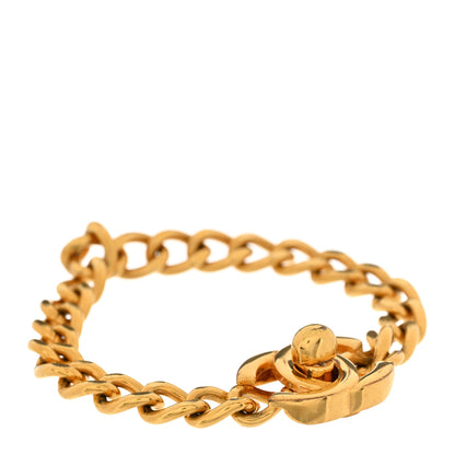 Chanel Metal CC Turnlock Bracelet Gold 1 of 4