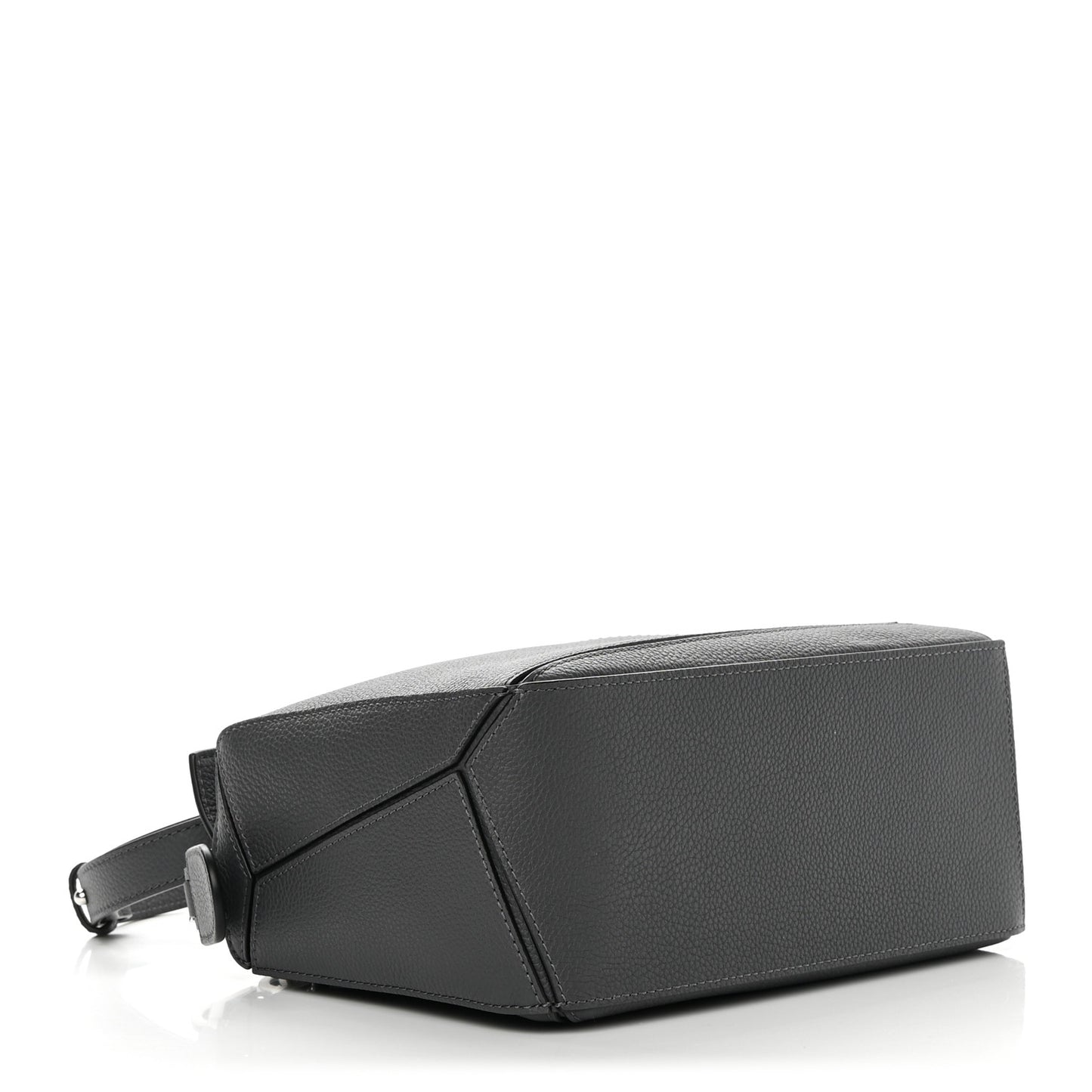 Calfskin Small Puzzle Bag Gunmetal