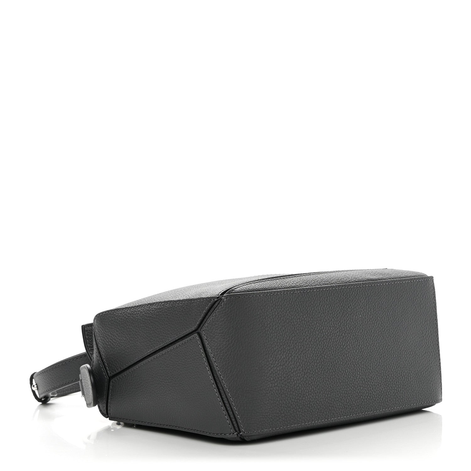 Loewe Calfskin Small Puzzle Bag Gunmetal 4 of 9