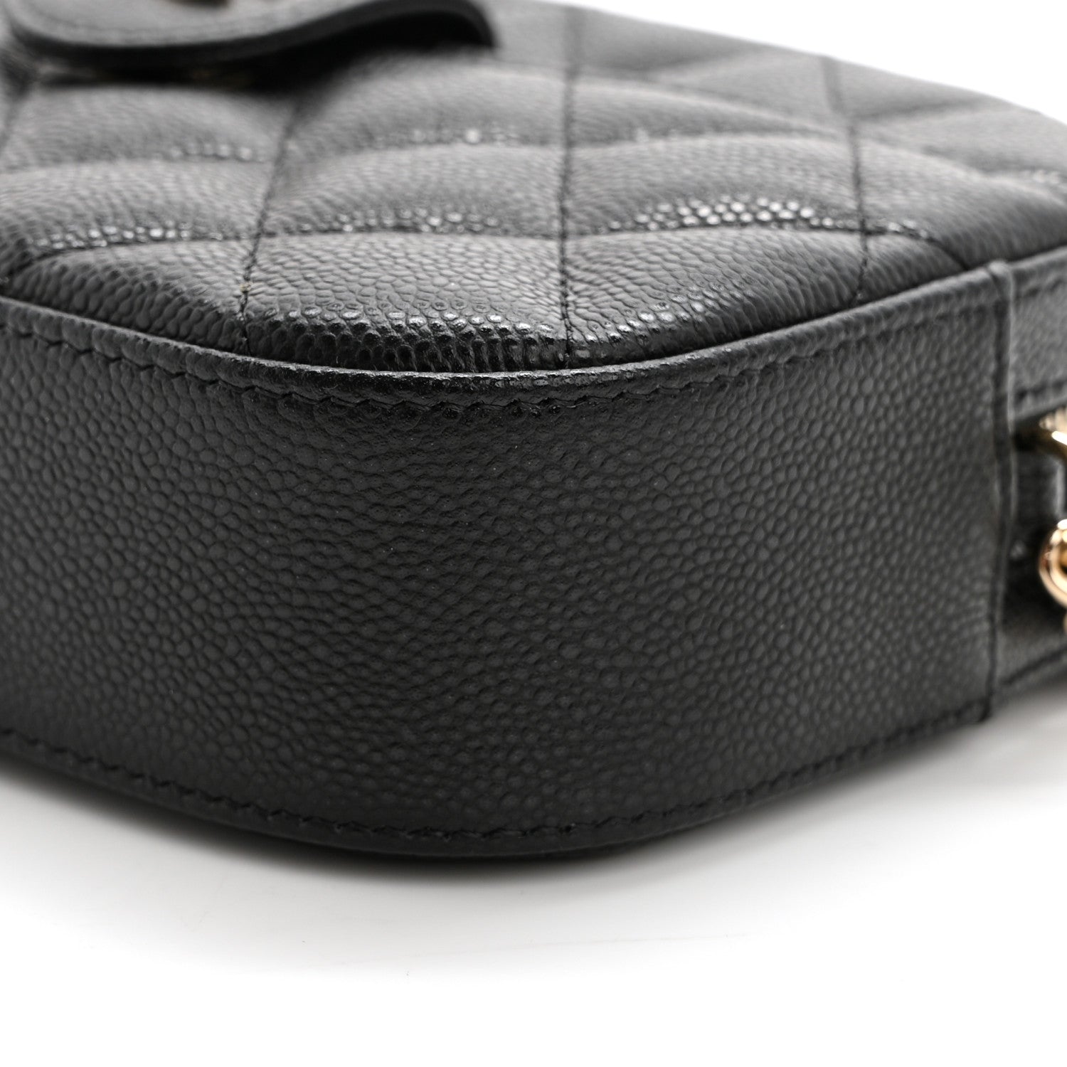 Chanel Caviar Quilted Chain Camera Bag Black 10 of 12
