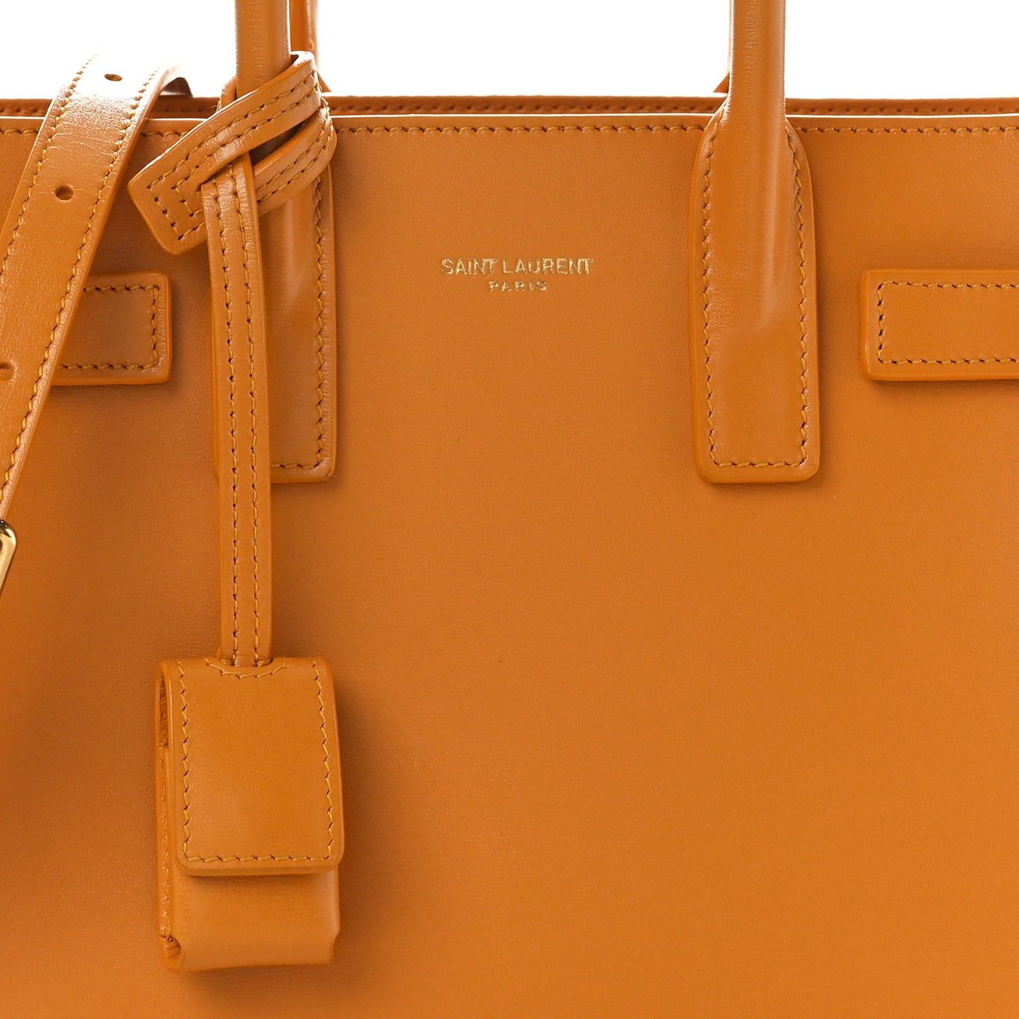 Calfskin Nano Sac De Jour Mustard