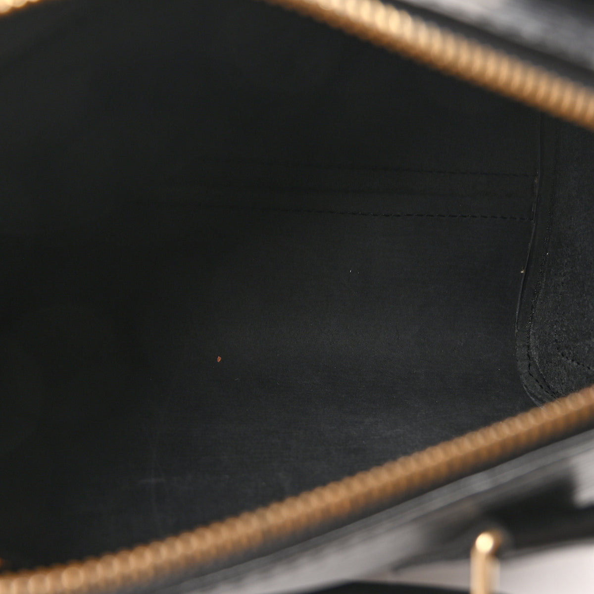 Louis Vuitton Epi Speedy 25 Black 5 of 9