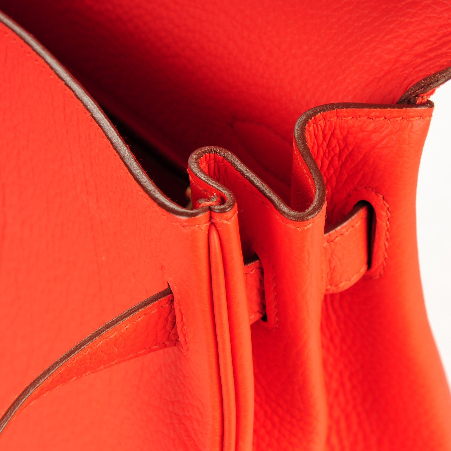 Hermes Togo Kelly Retourne 32 Capucine 26 of 28