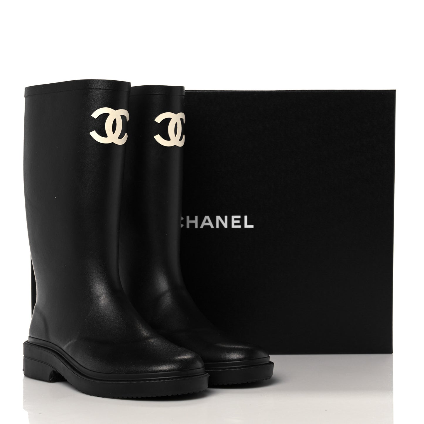 Caoutchouk CC High Boots 37 Black