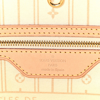 Louis Vuitton Damier Azur Neverfull MM 5 of 8