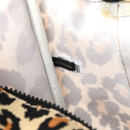 Marc Jacobs Cotton Canvas Leopard Print The Traveler Tote Bag 7 of 10