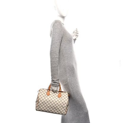 Louis Vuitton Damier Azur Speedy 30 2 of 10