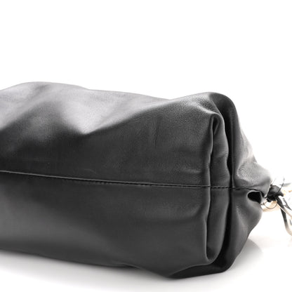 Bottega Veneta Calfskin The Pouch Chain Black 9 of 9