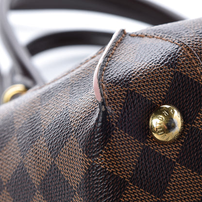 Louis Vuitton Damier Ebene Caissa Tote PM Rose Ballerine 9 of 12