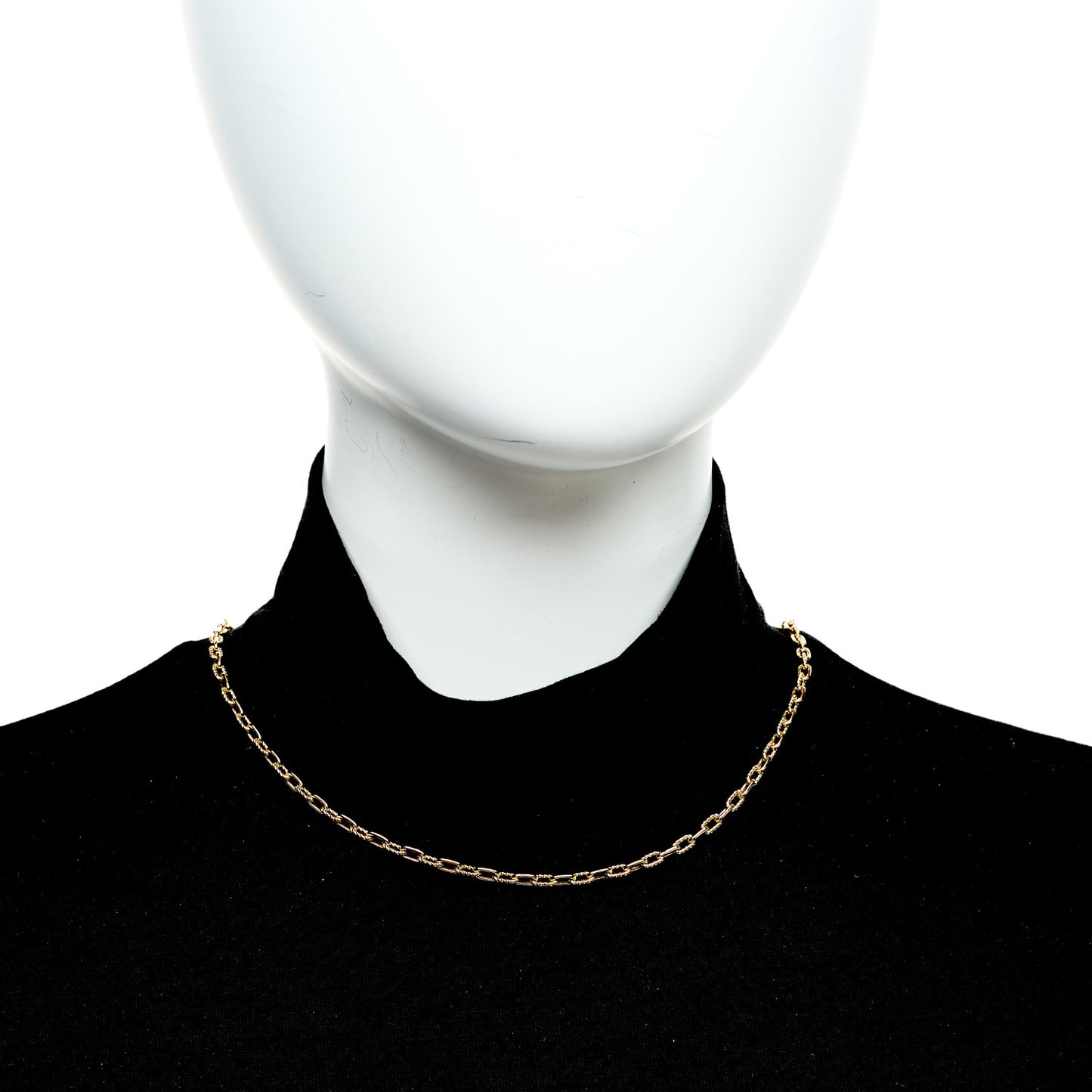 18K Rose Gold 3mm Madison Chain Necklace