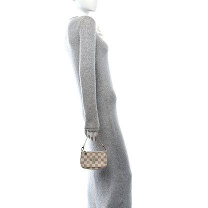 Louis Vuitton Damier Azur Mini Pochette Accessories 2 of 11