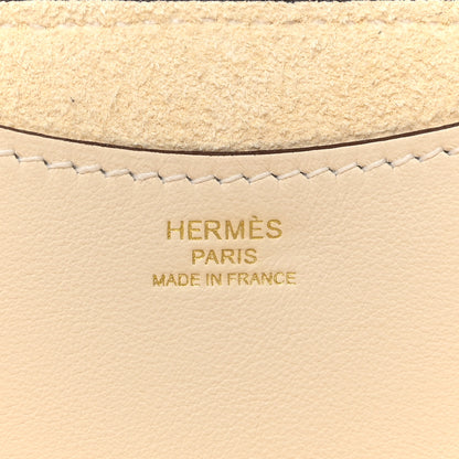 Hermes Taurillon Clemence Swift In-The-Loop 18 Bag Nata 6 of 10