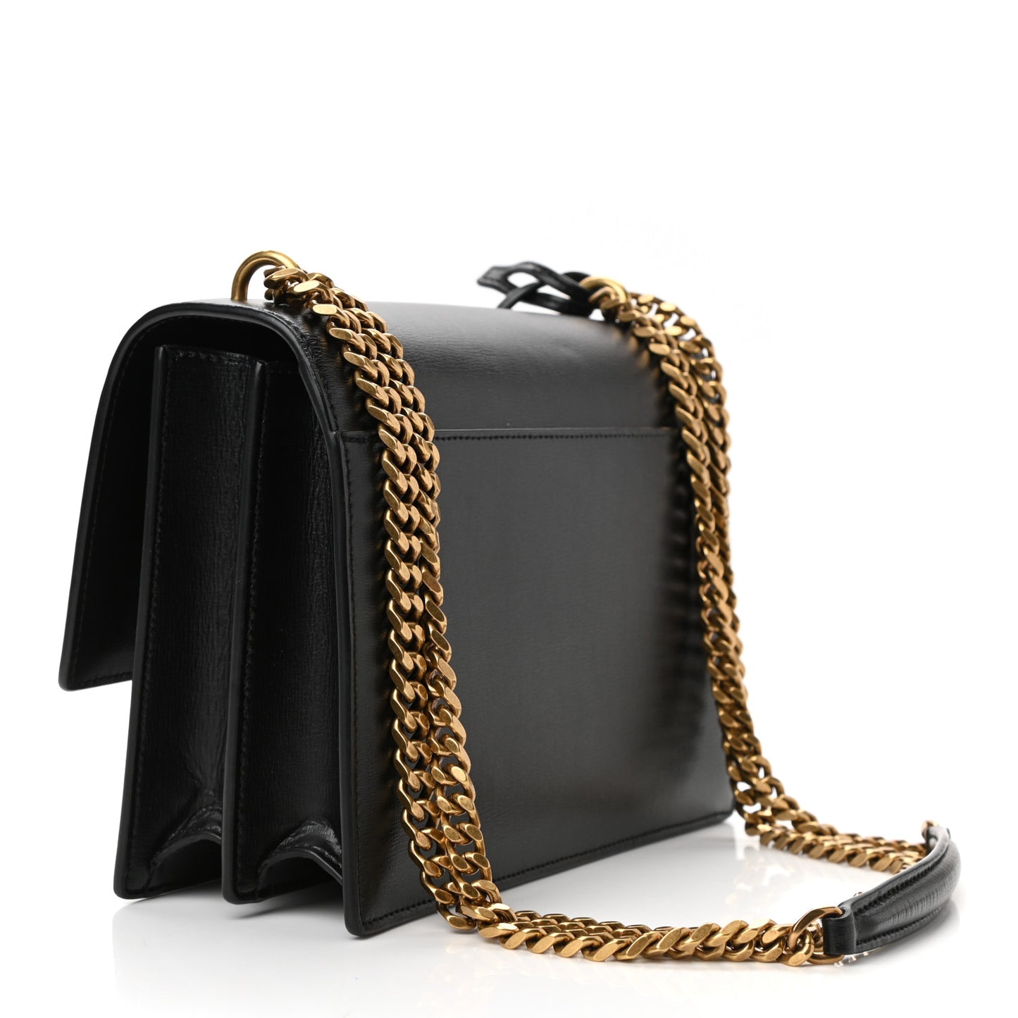 Calfskin Medium Monogram Sunset Black
