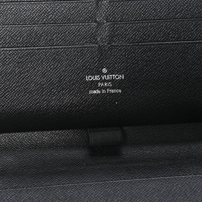 Louis Vuitton Epi Zippy Organizer Wallet Black 6 of 8