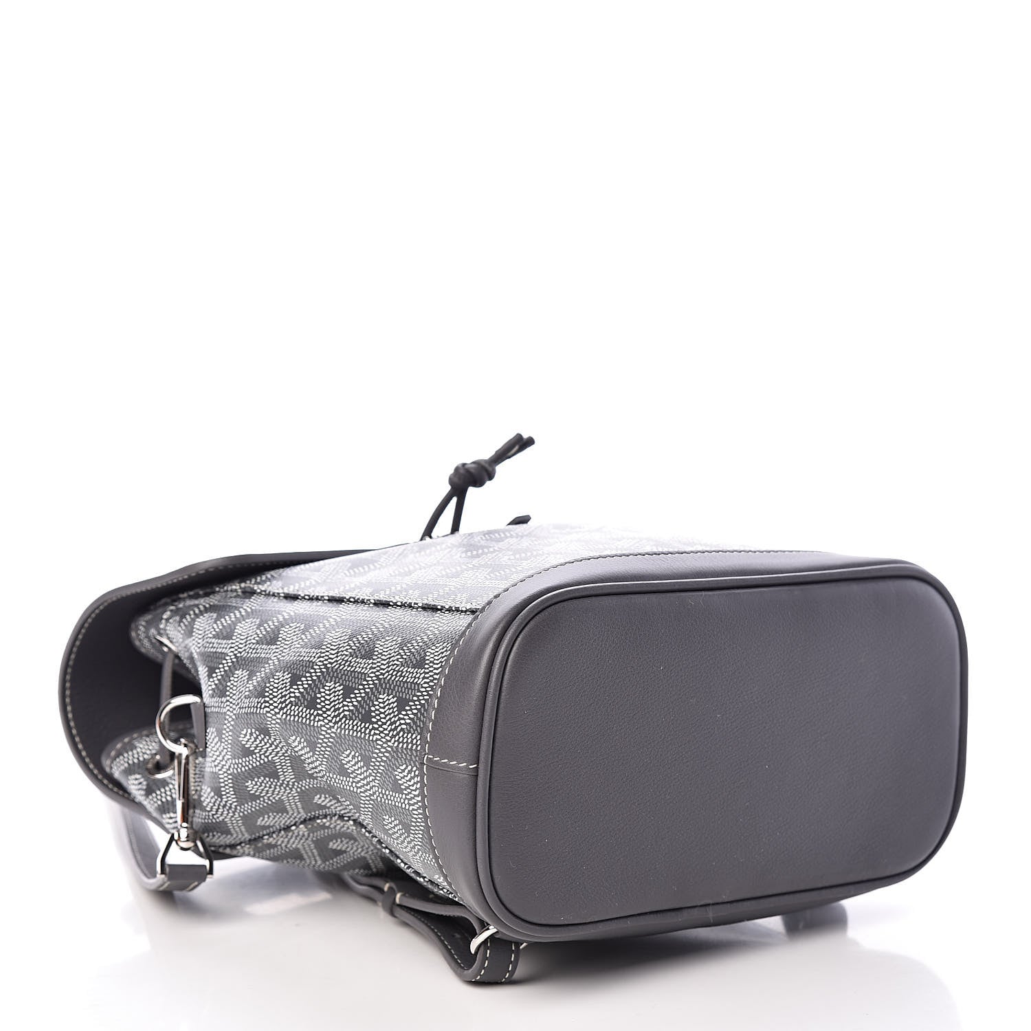 Goyard Goyardine Calfskin Mini Alpin Backpack Grey 4 of 12