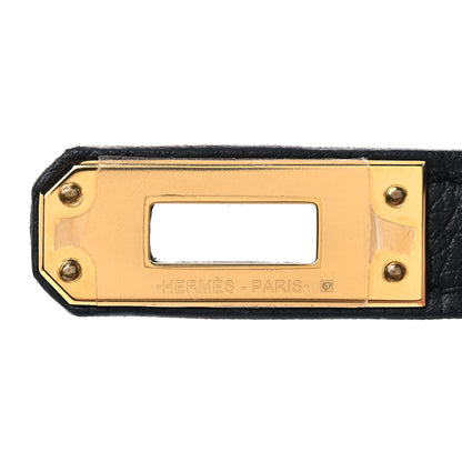 Hermes Togo Kelly Retourne 25 Black 28 of 41