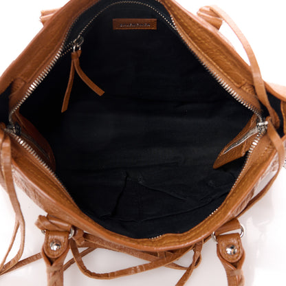 Balenciaga Agneau Classic Silver Hardware S City Camel 6 of 11