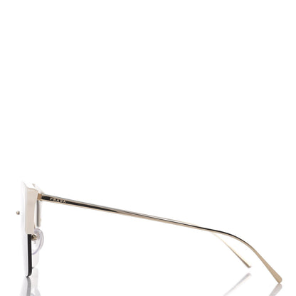 Prada Cat Eye Sunglasses SPR 21U White 11 of 16