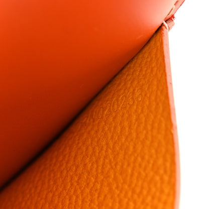 Goyard Goyardine Richelieu Wallet Orange 7 of 7