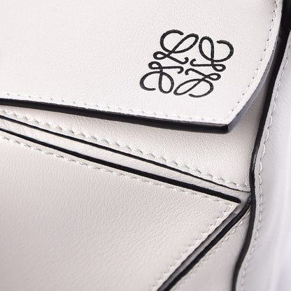 Loewe Calfskin Small Puzzle Bag White 8 of 8