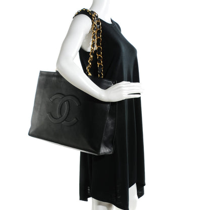 Chanel Lambskin Jumbo Shoulder Bag Black 2 of 8