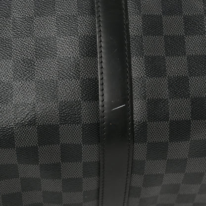 Louis Vuitton Damier Graphite Keepall Bandouliere 55 17 of 25