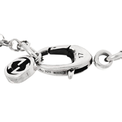 Gucci Sterling Silver Double G Key Bracelet 3 of 5