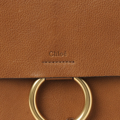 Chloe Goatskin Medium Faye Shoulder Bag Caramel 6 of 8