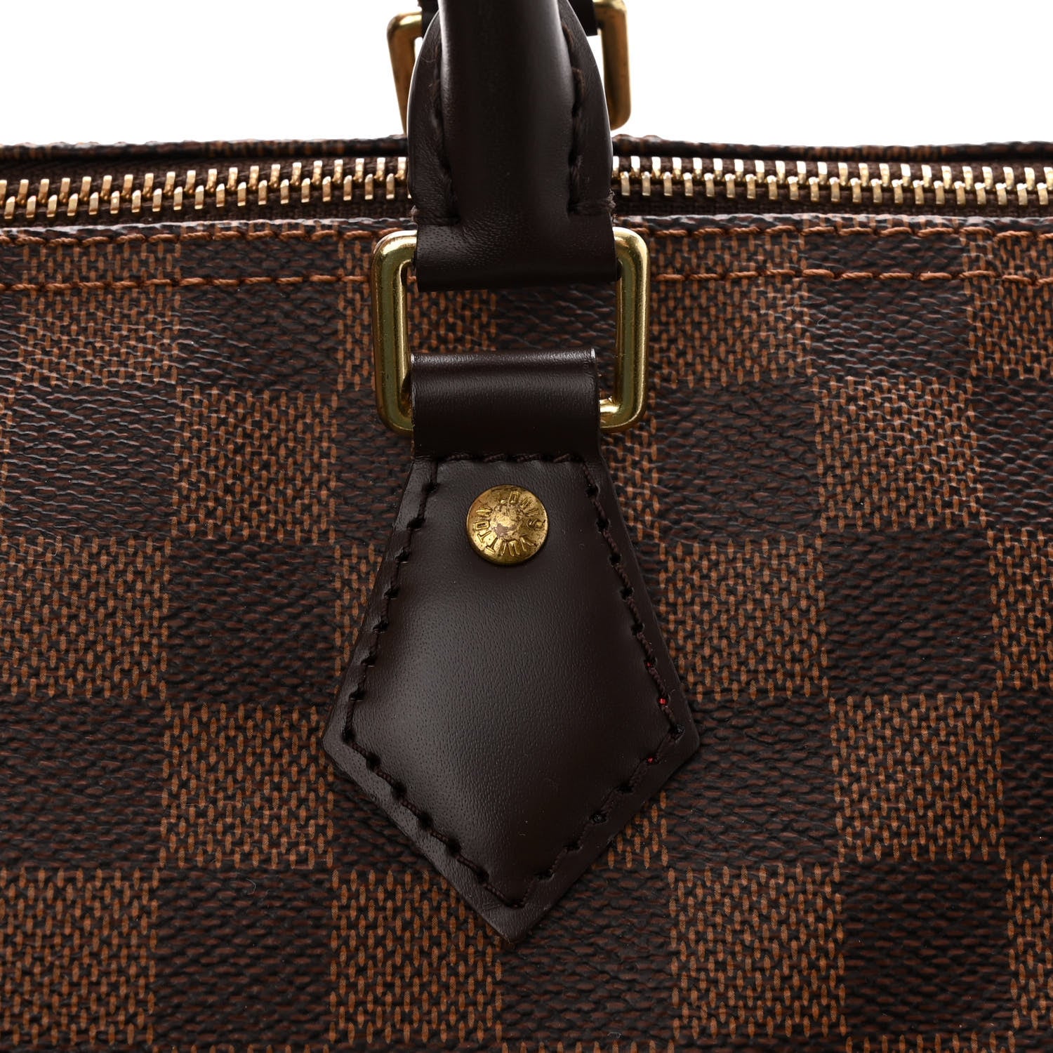 Louis Vuitton Damier Ebene Speedy 30 11 of 12