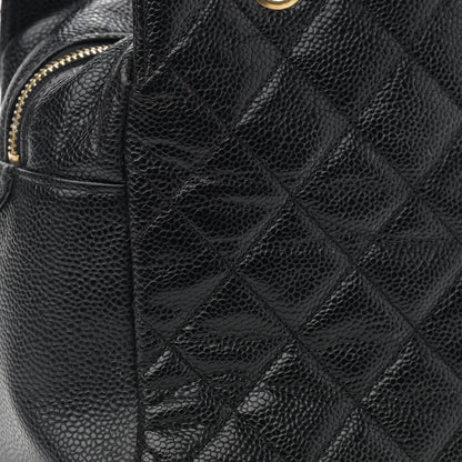 Chanel Caviar Quilted Petit Timeless Tote PTT Black 13 of 14