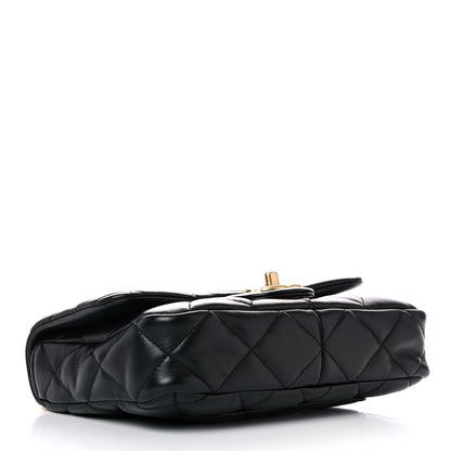 Chanel Lambskin Quilted Small Funky Town Flap Black 4 of 11