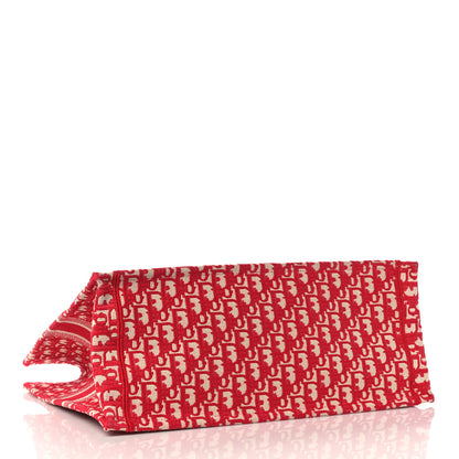 Christian Dior Oblique Book Tote Raspberry 4 of 10