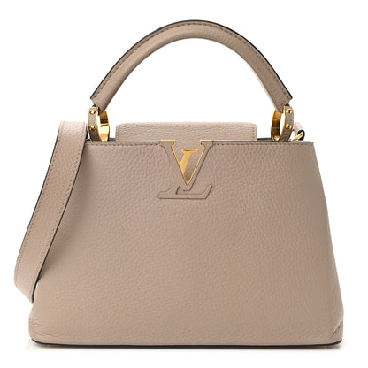 Louis Vuitton Taurillon Capucines BB Galet 1 of 12