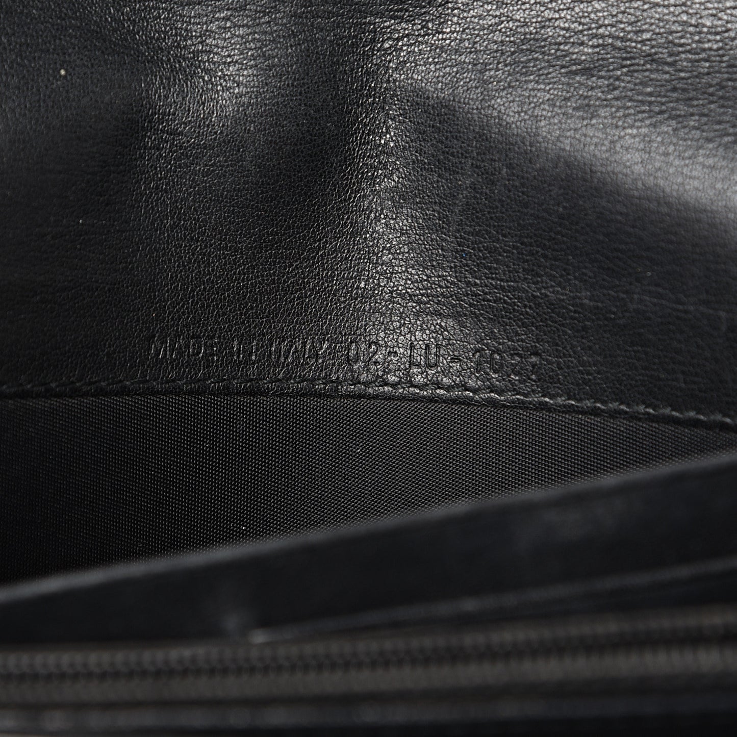Patent Cannage Rendezvous Wallet Black