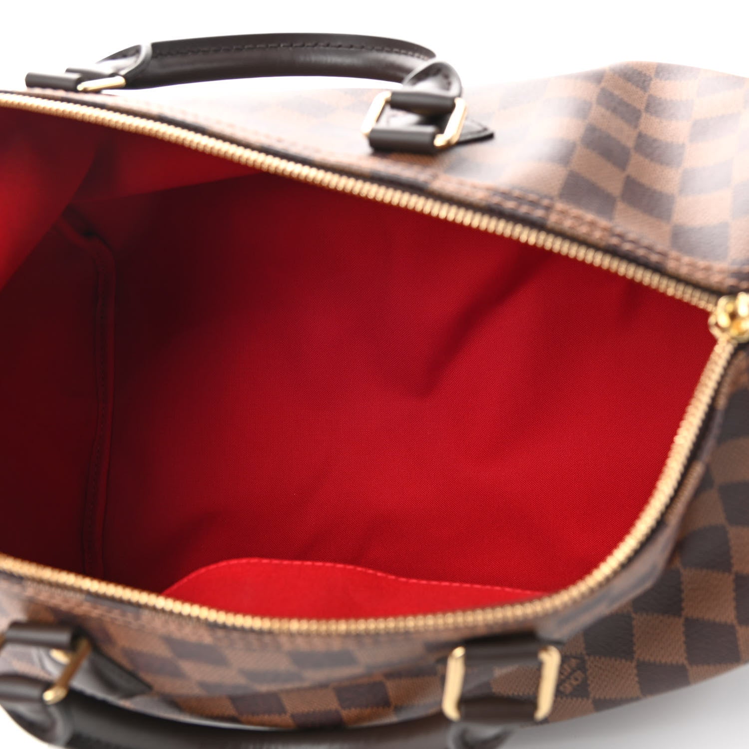Louis Vuitton Damier Ebene Speedy Bandouliere 35 5 of 10