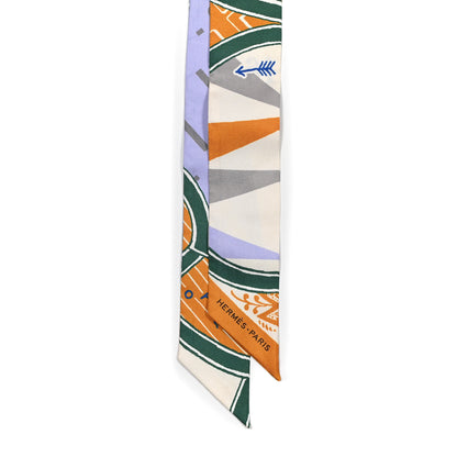Hermes Silk Jeu de Soie Uniforme Twilly 2 of 4