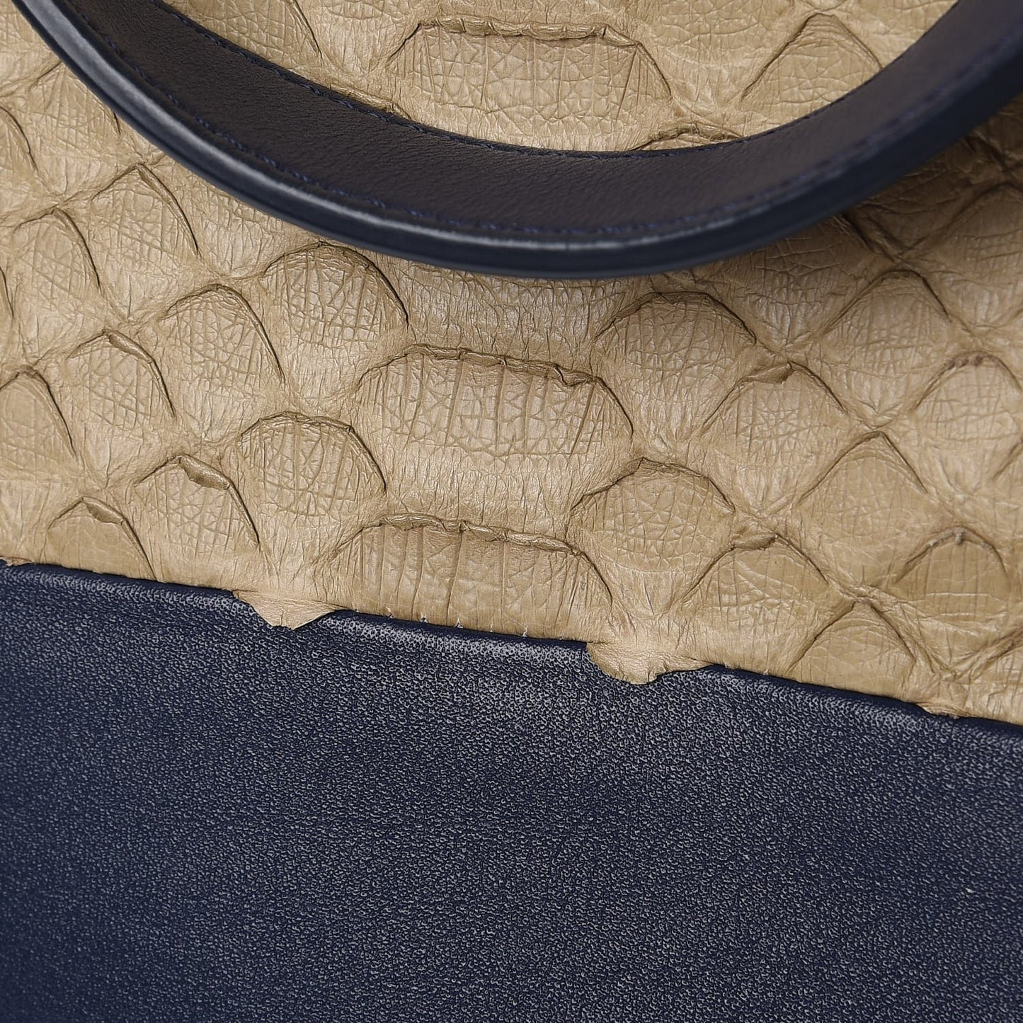 Python Smooth Calfskin All Soft Shoulder Bag