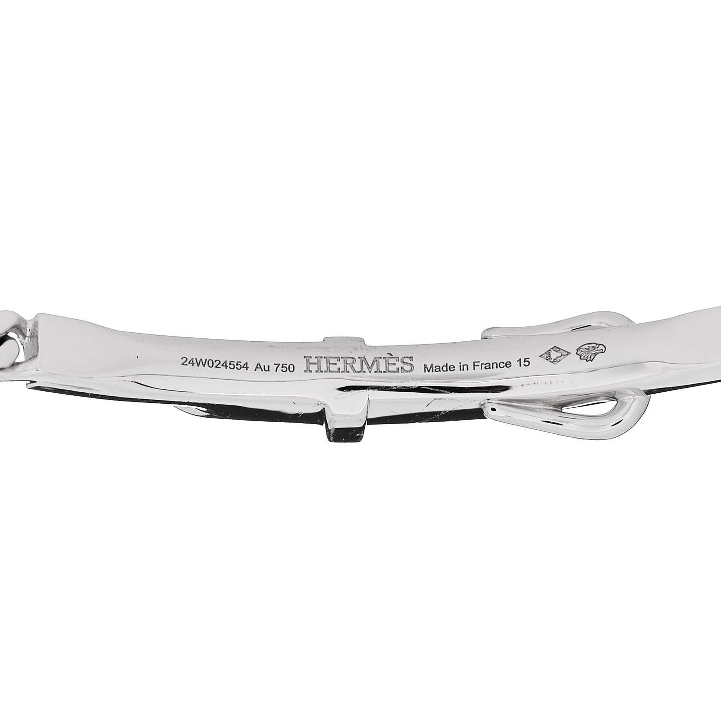 18K White Gold Diamond Etriviere Bracelet