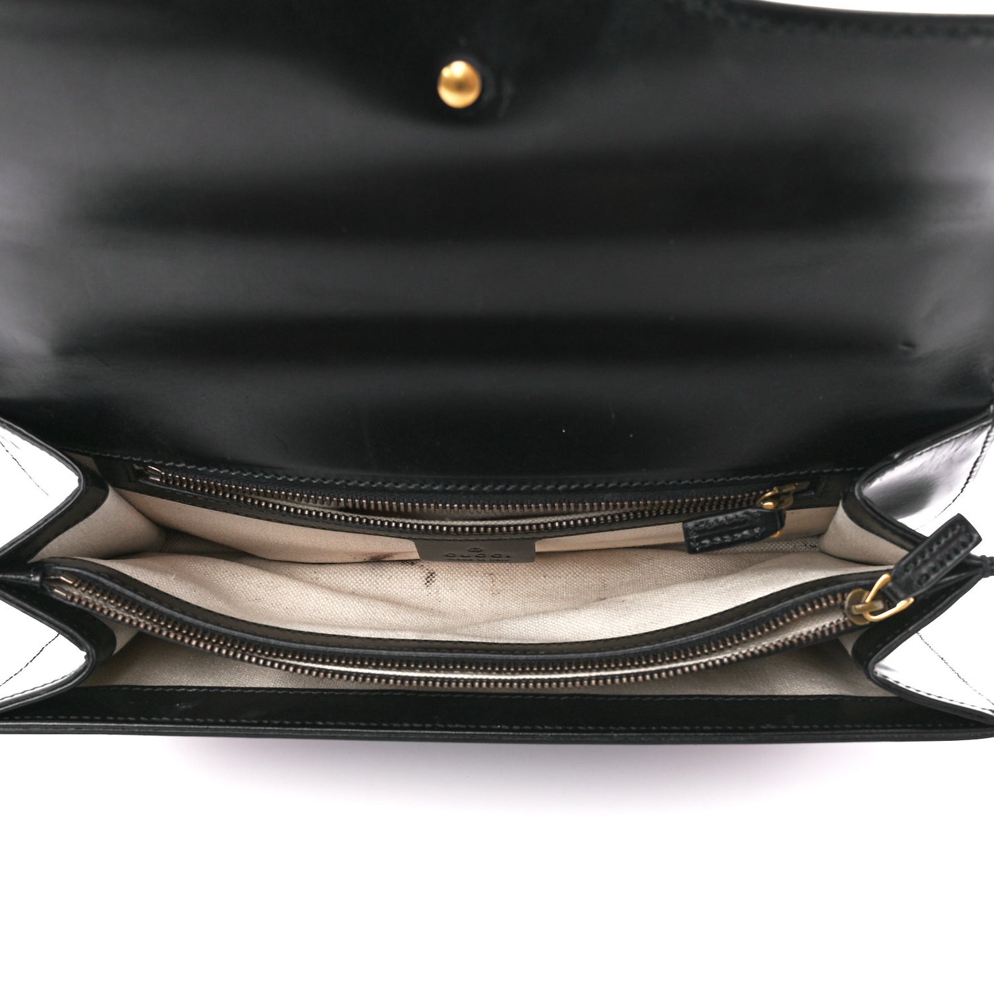 Knight Calfskin Malaga Kid Heart Medium GG Marmont Chain Handle Bag Black Hibiscus Red Multicolor