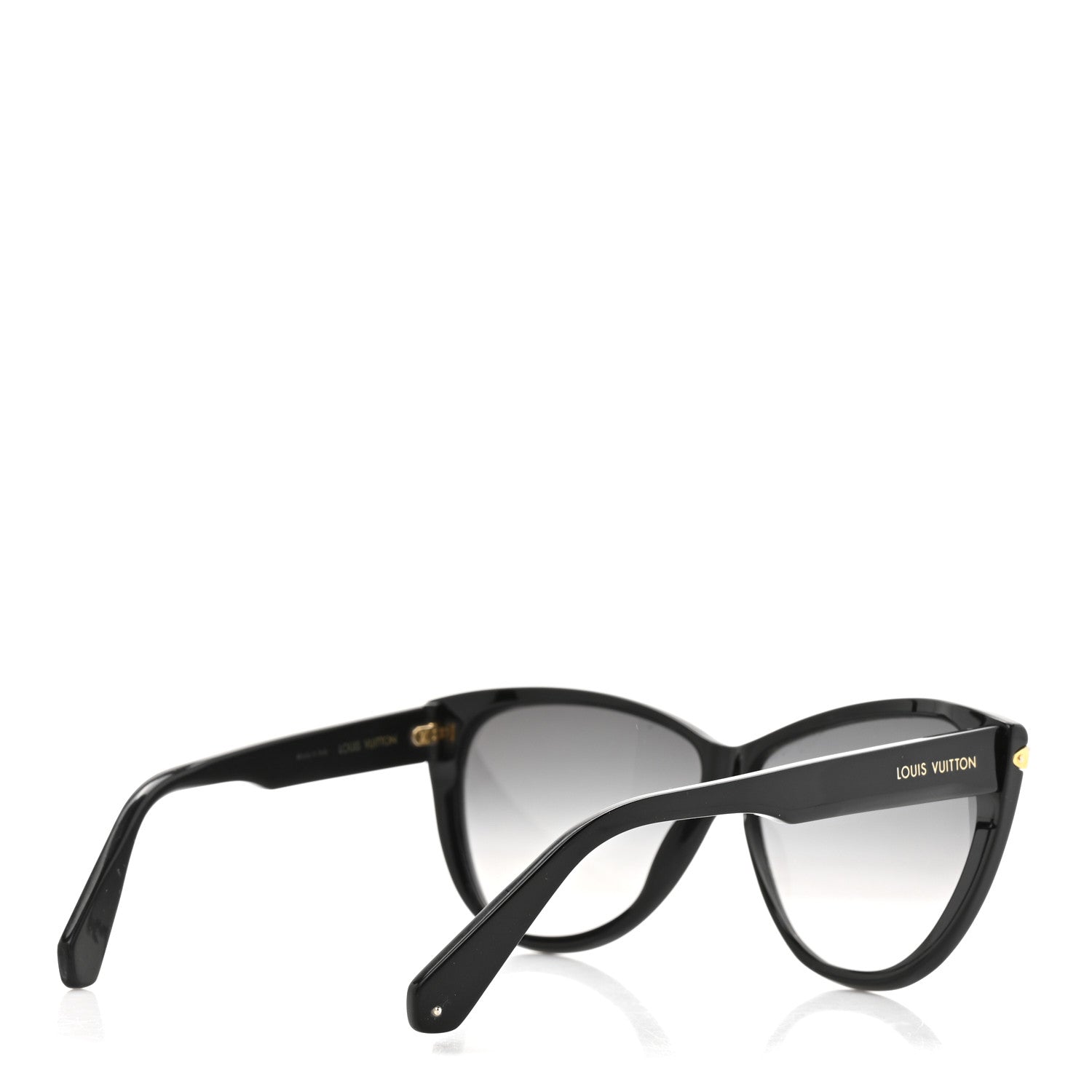Louis Vuitton Acetate Velvet Sunglasses Z1293W Black 4 of 9