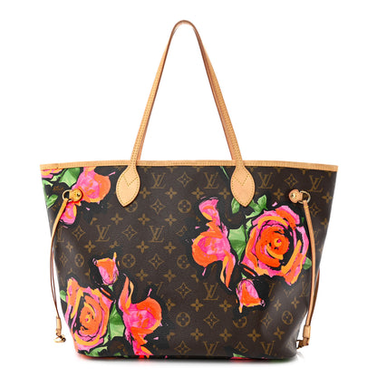 Louis Vuitton Monogram Roses Neverfull MM 1 of 11