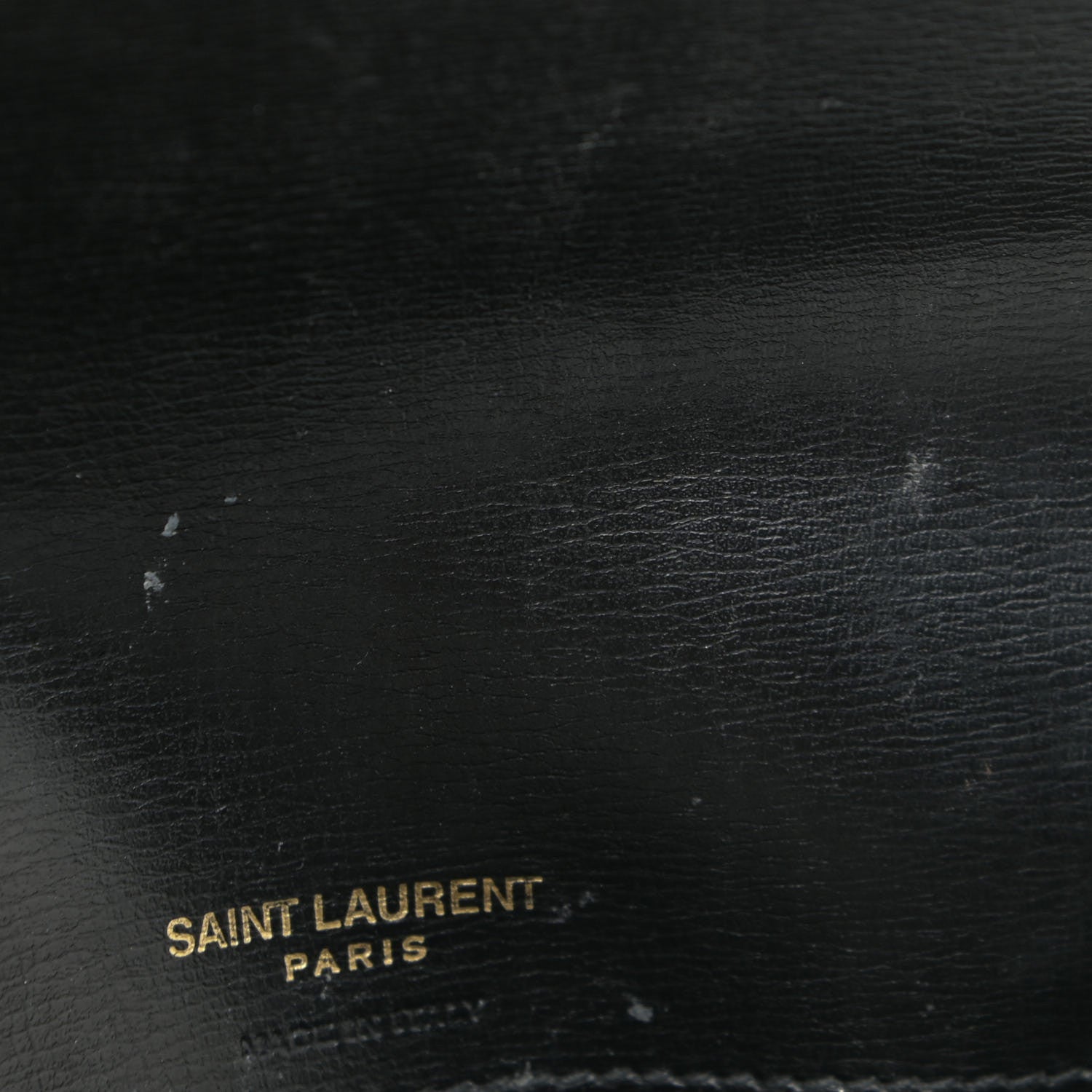 Saint Laurent Smooth Calfskin Monogram Phone Holder Crossbody Black 17 of 23