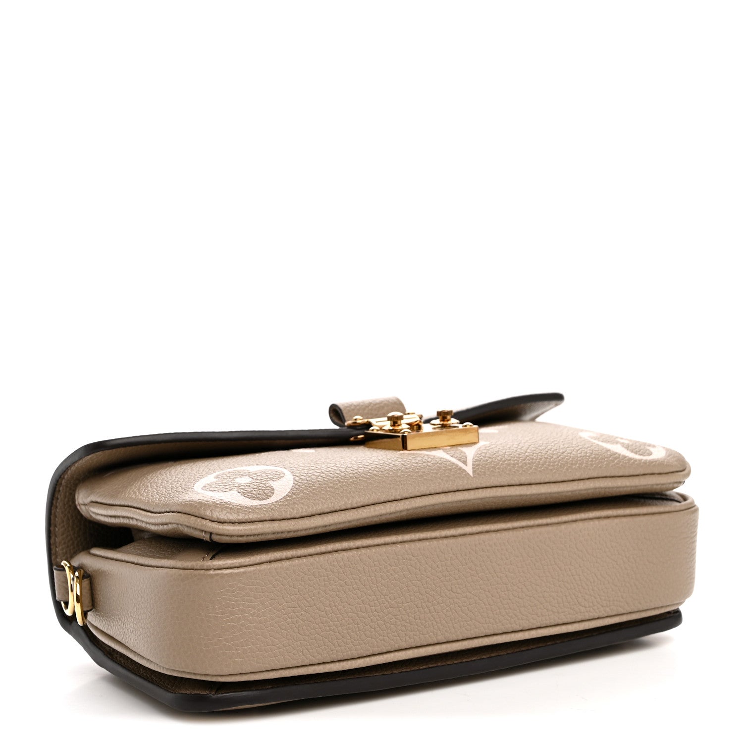 Louis Vuitton Empreinte Monogram Giant Pochette Metis East West Tourterelle Creme 4 of 9