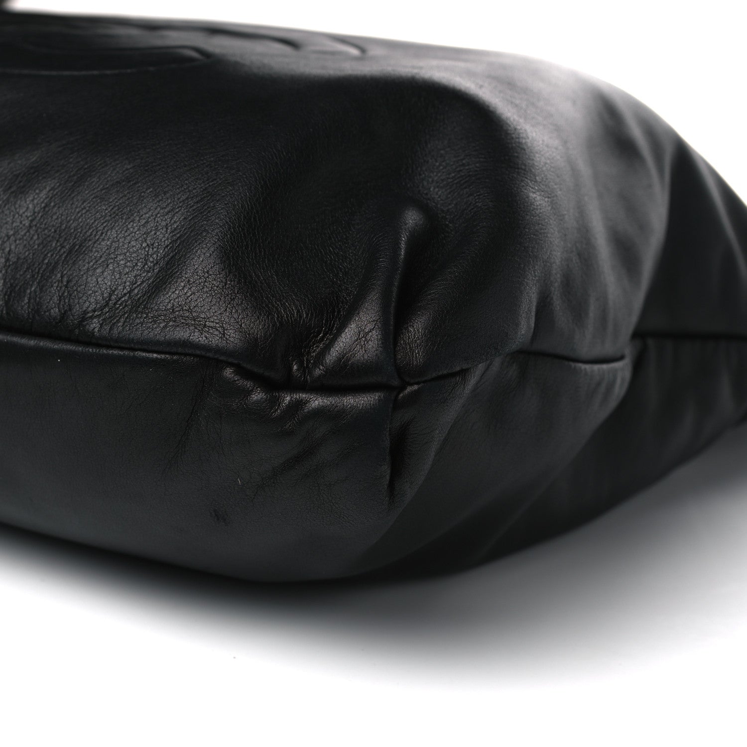 Chanel Lambskin Large Soft and Chain Hobo Black 6 of 12