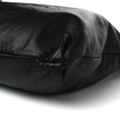 Chanel Lambskin Large Soft and Chain Hobo Black 6 of 12