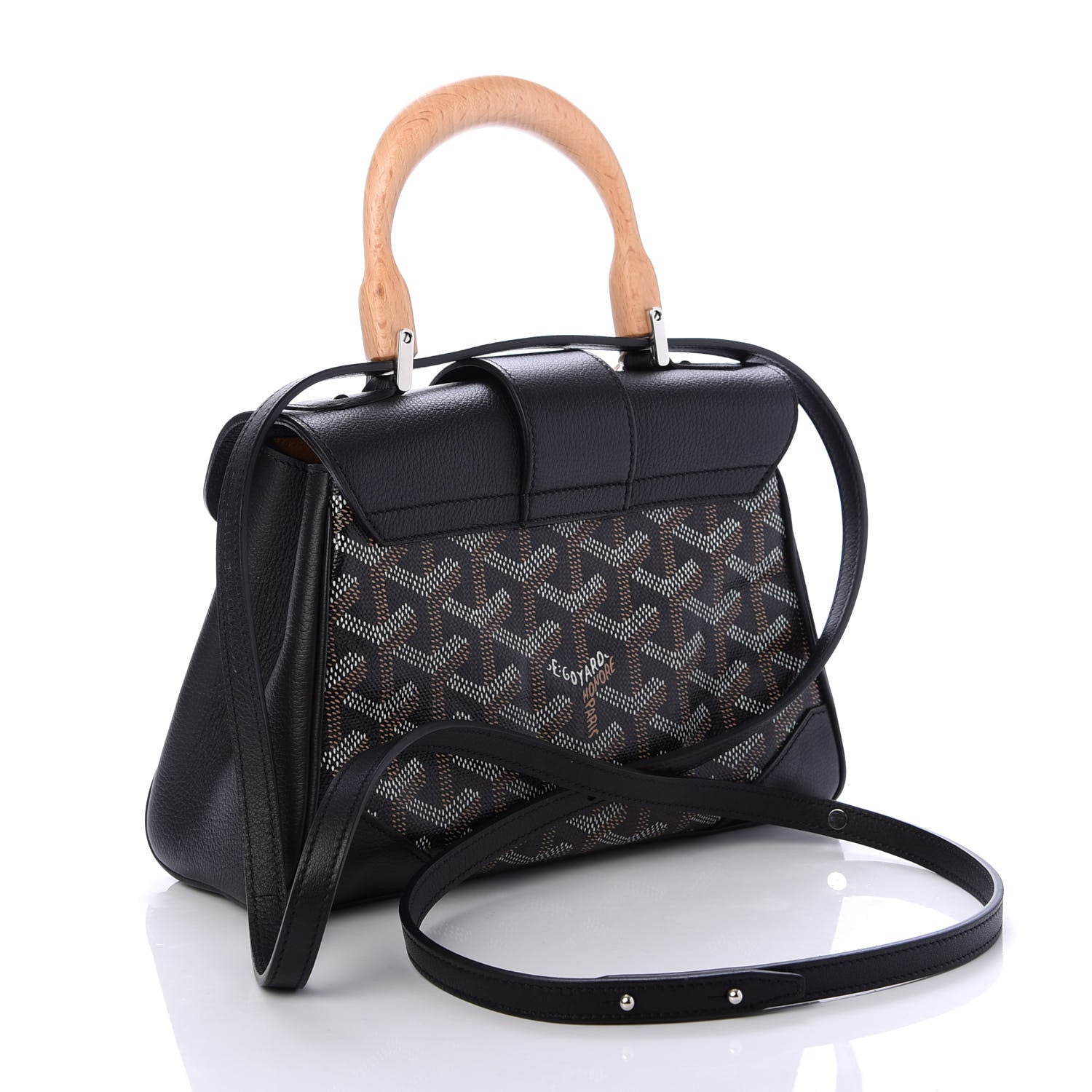 Goyard Goyardine Mini Saigon Black 3 of 10